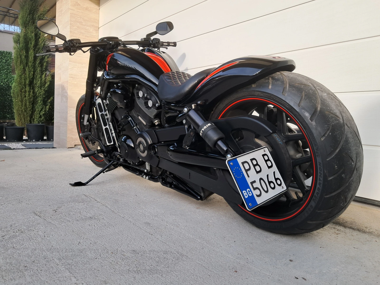 Harley-Davidson V-Rod NIGHT-ROD-ABS -CUSTOM, снимка 8 - Мотоциклети и мототехника - 52524191
