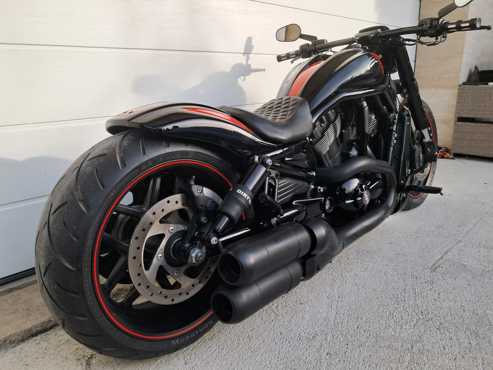 Harley-Davidson V-Rod NIGHT-ROD-ABS -CUSTOM-КАТО НОВ, снимка 6 - Мотоциклети и мототехника - 52524191