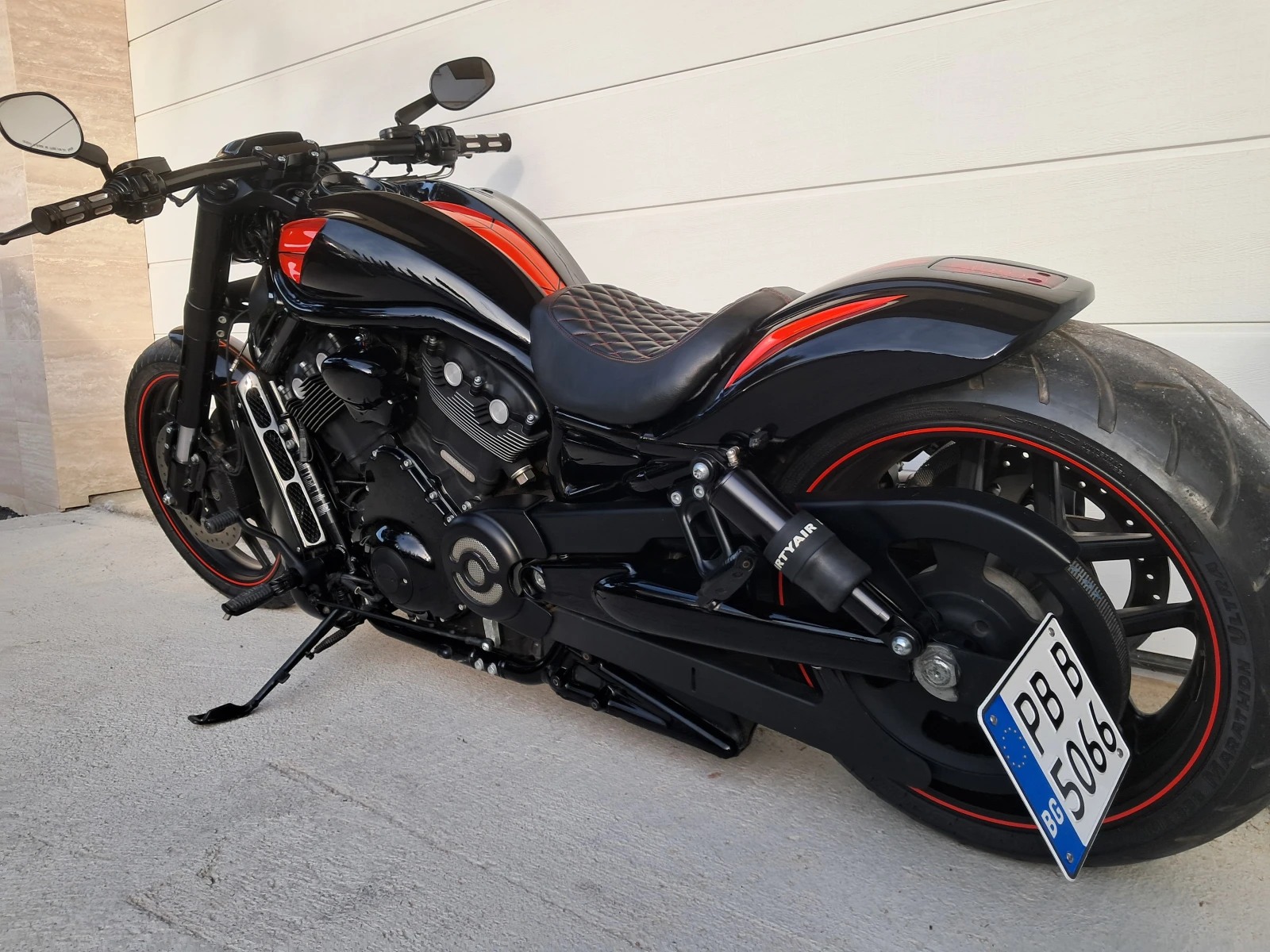 Harley-Davidson V-Rod NIGHT-ROD-ABS -CUSTOM, снимка 12 - Мотоциклети и мототехника - 52524191