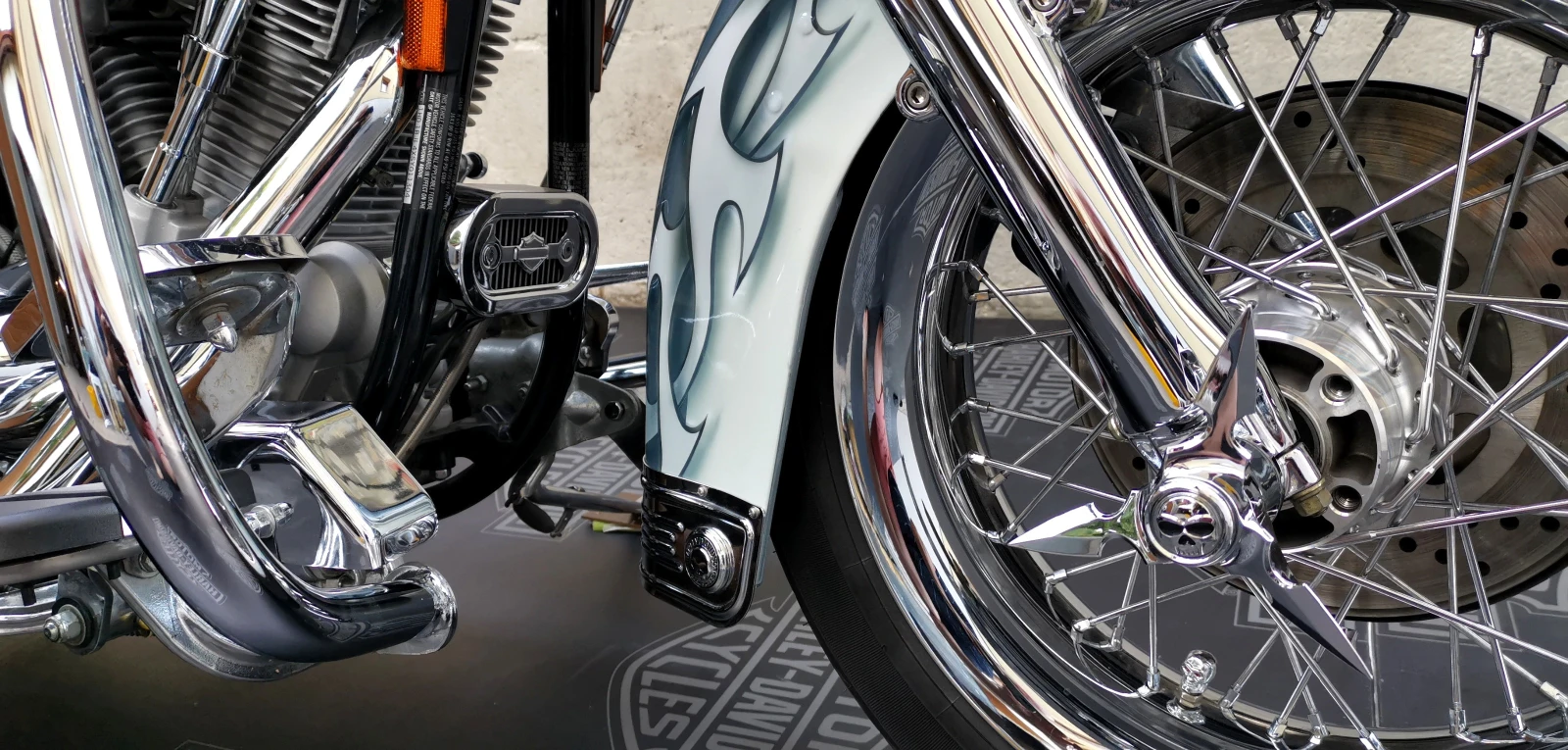 Harley-Davidson Softail FLSTC EVO WILLIE G , снимка 3 - Мотоциклети и мототехника - 55243273