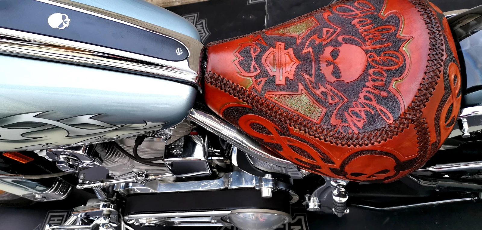 Harley-Davidson Softail FLSTC EVO WILLIE G , снимка 11 - Мотоциклети и мототехника - 55243273