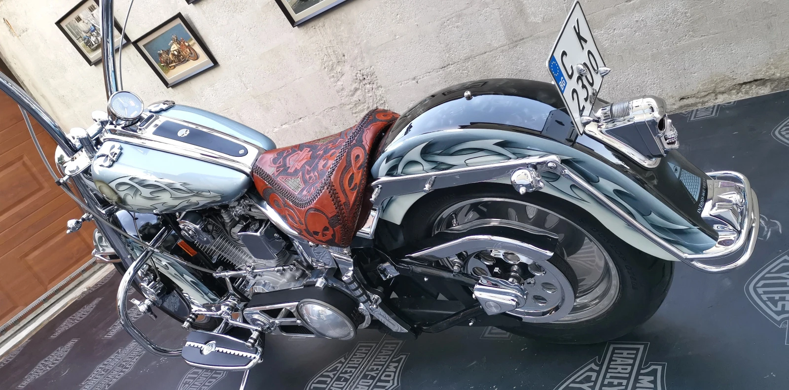 Harley-Davidson Softail FLSTC EVO WILLIE G , снимка 10 - Мотоциклети и мототехника - 55243273