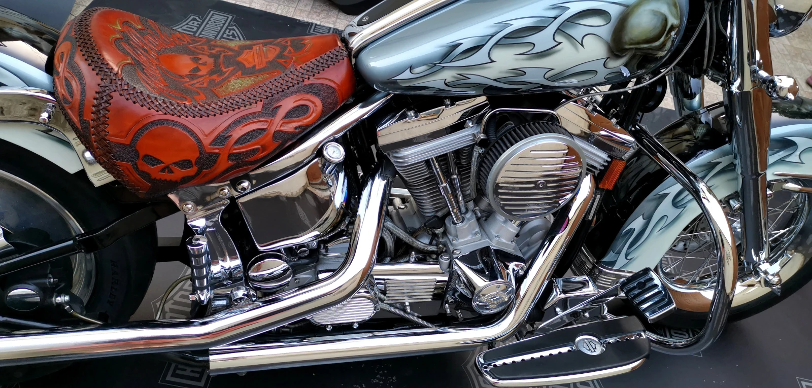 Harley-Davidson Softail FLSTC EVO WILLIE G , снимка 5 - Мотоциклети и мототехника - 55243273