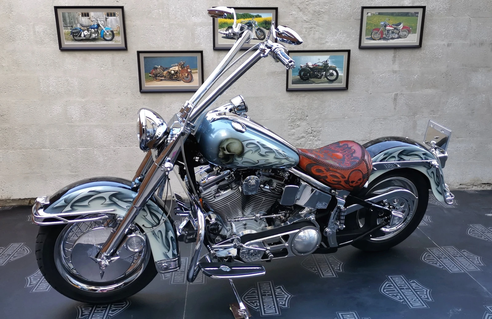 Harley-Davidson Softail FLSTC EVO WILLIE G , снимка 17 - Мотоциклети и мототехника - 55243273