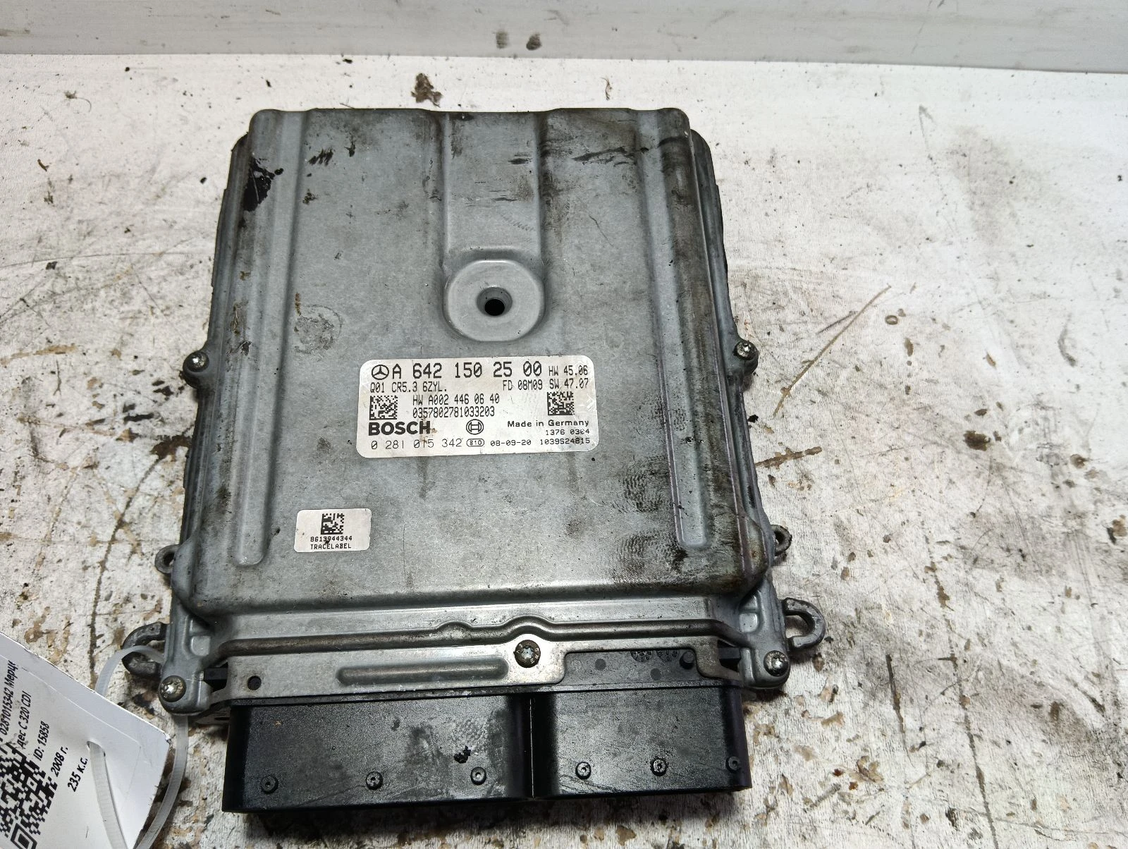 компютър A6421502500 A0024460640 0281015342 Мерцедес С 320 CDI