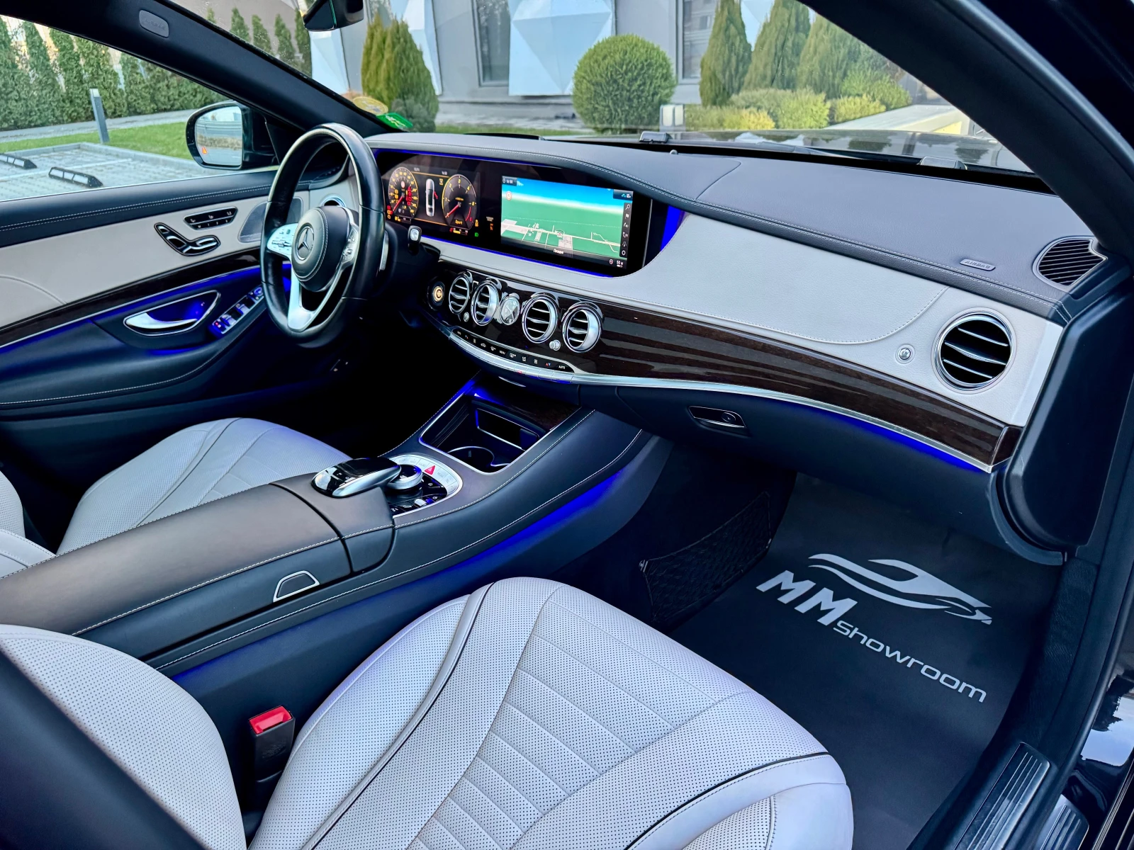 Mercedes-Benz S 400 AMG-LONG-4MATIC-3TV-MASAGGE-BLIND-NIGHT-- | Mobile.bg   12