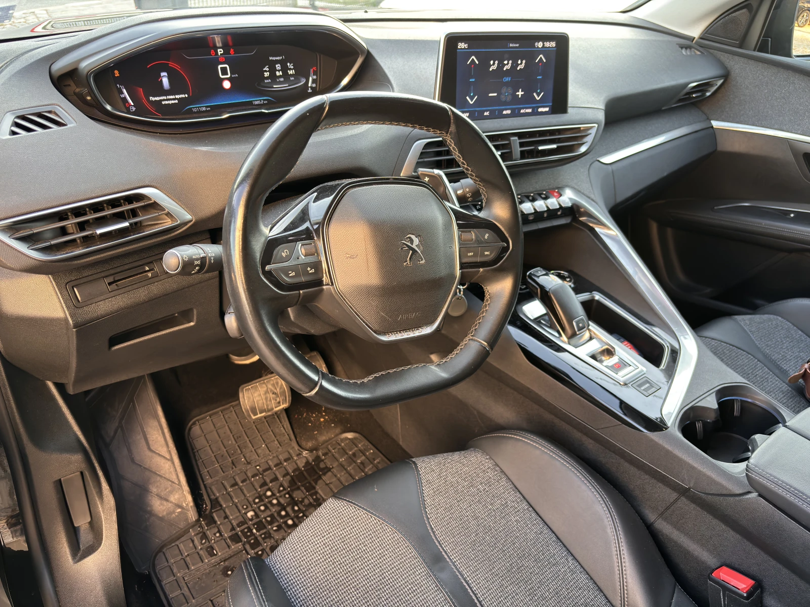 Peugeot 5008 5008 NEW ALLURE 1.6THP 180 EAT8 STT E6.2 С ГАРАНЦИ, снимка 3 - Автомобили и джипове - 53710928