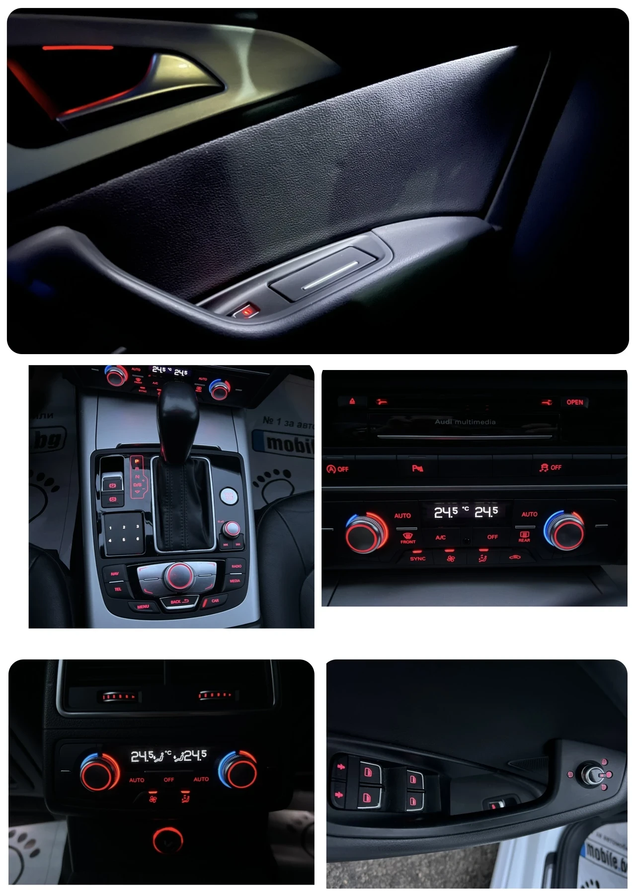 Audi A6 TDI UlTRA 2.0 190к.с/Digi/Ambient/Регистрира, снимка 15 - Автомобили и джипове - 53802826