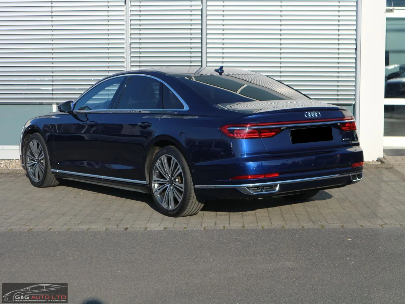 Audi A8 50TDI/286HP/PANO/MASSAGE/360/B&O/HUD/MEMO/378q, снимка 3 - Автомобили и джипове - 54792436