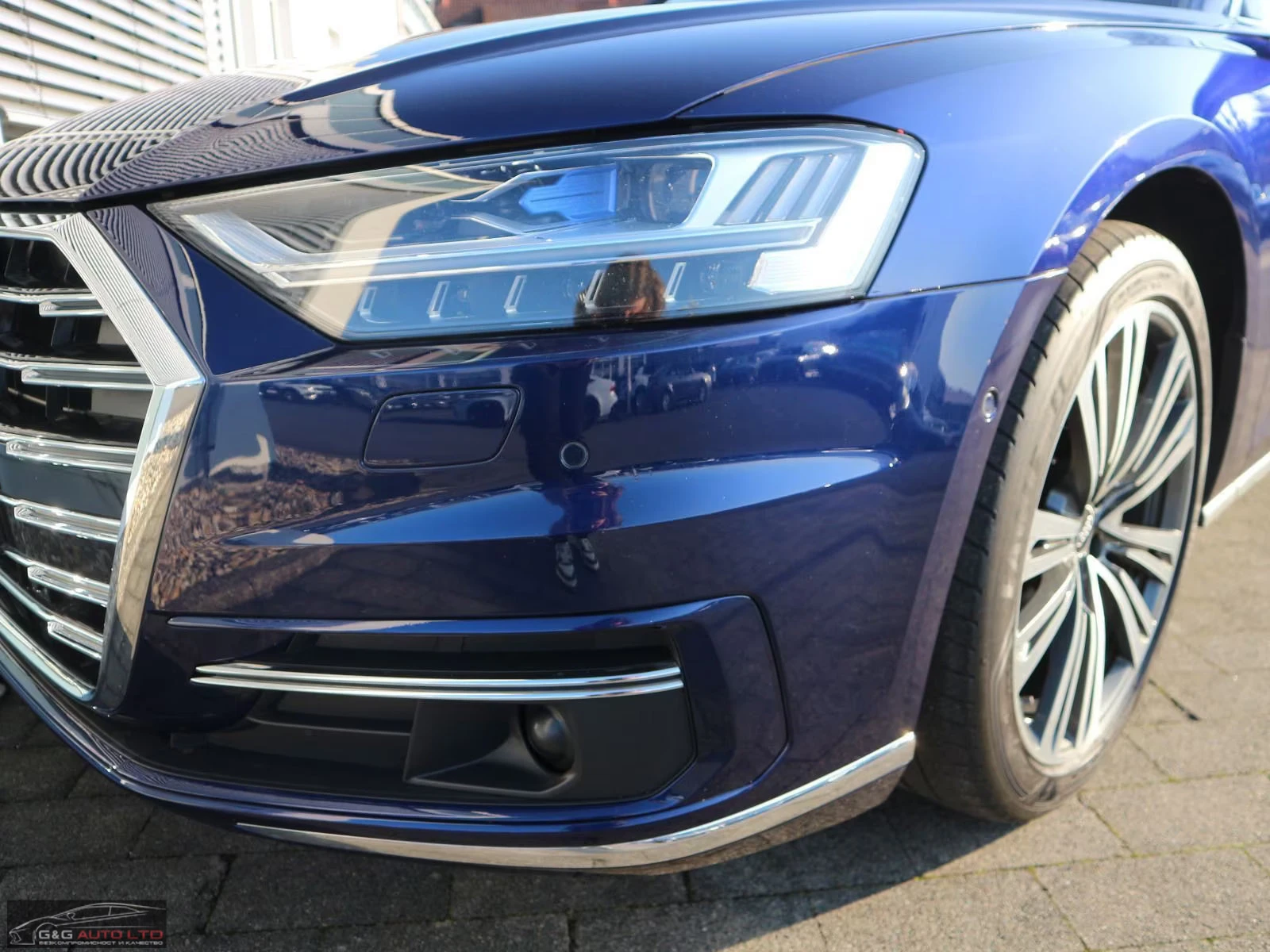 Audi A8 50TDI/286HP/PANO/MASSAGE/360/B&O/HUD/MEMO/378q, снимка 2 - Автомобили и джипове - 54792436