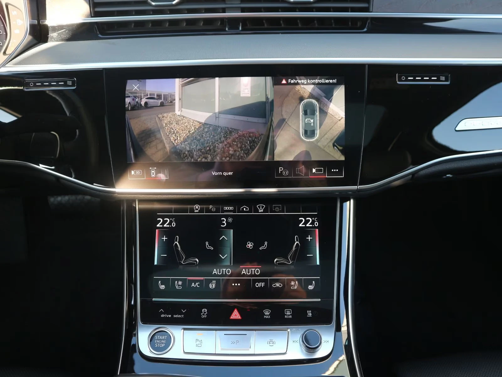 Audi A8 50TDI/286HP/PANO/MASSAGE/360/B&O/HUD/MEMO/378q, снимка 8 - Автомобили и джипове - 54792436