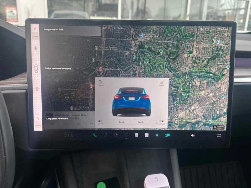 Tesla Model X * AWD * CARFAX * БЕЗ ПЪРВОНАЧАЛНА ВНОСКА, снимка 9 - Автомобили и джипове - 52778215
