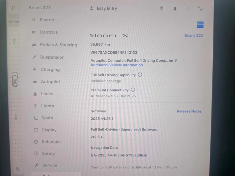 Tesla Model X * AWD * CARFAX * БЕЗ ПЪРВОНАЧАЛНА ВНОСКА, снимка 16 - Автомобили и джипове - 52778215