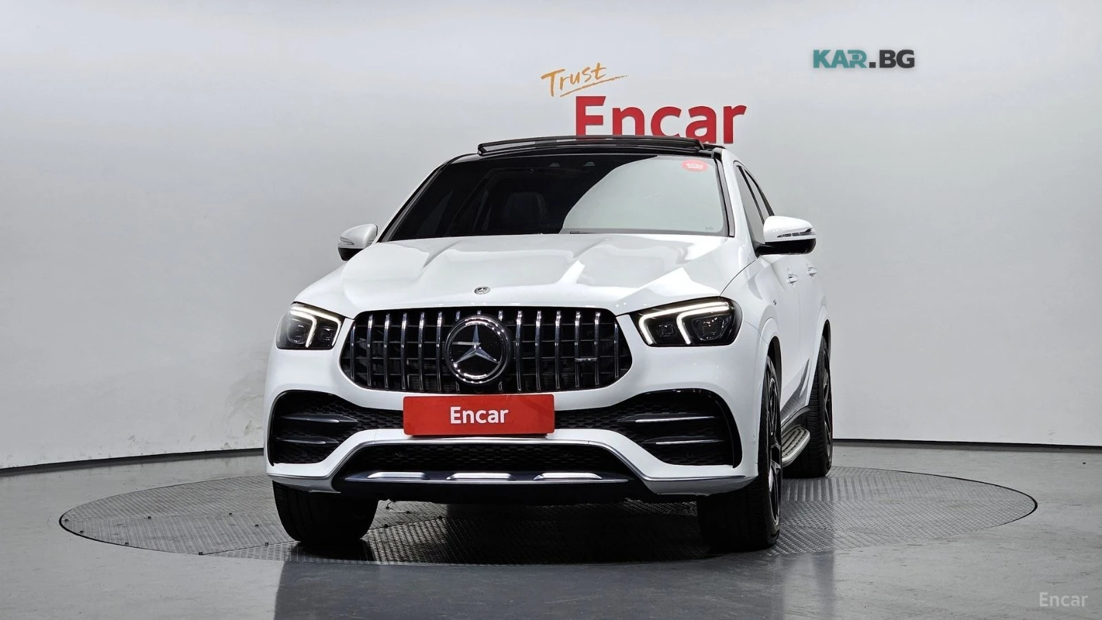 Mercedes-Benz GLE 53 4MATIC 4MATIC КОЖА* ПОДГРЕВ* ОБДУХВ* BURMASTER* PANO* 360, снимка 3 - Автомобили и джипове - 55082152