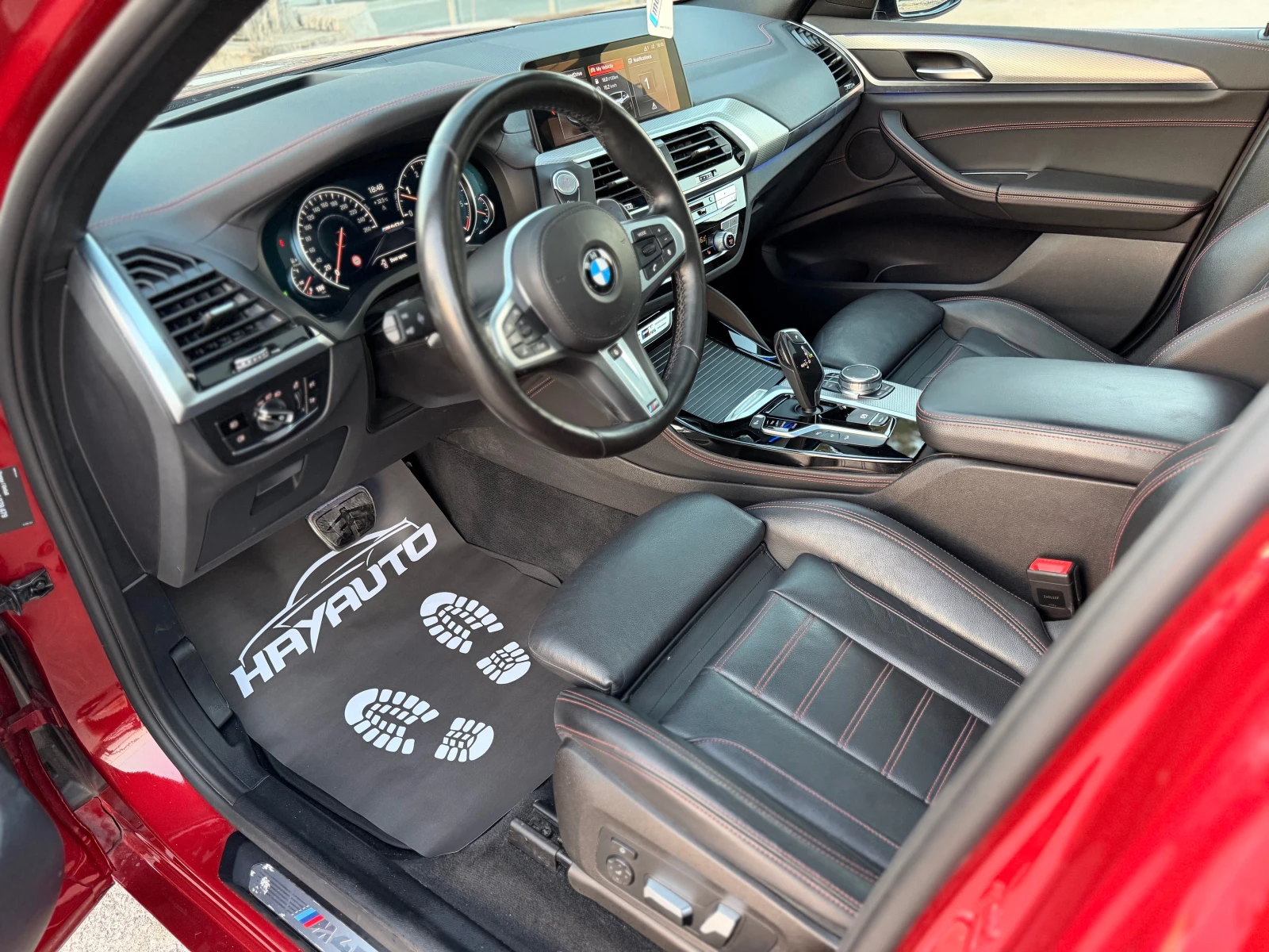 BMW X4 M40d= xDrive= Individual M-pack= HUD= 3d 360* Каме, снимка 9 - Автомобили и джипове - 55895921