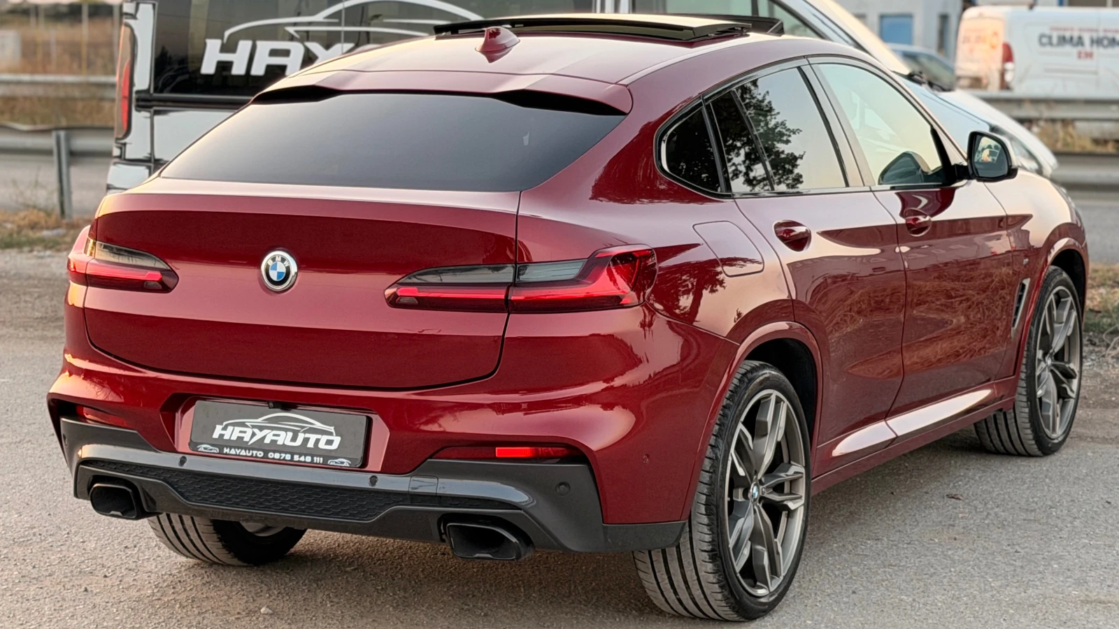 BMW X4 M40d= xDrive= Individual M-pack= HUD= 3d 360* Каме, снимка 5 - Автомобили и джипове - 55895921