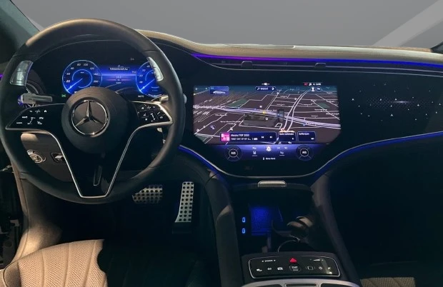 Mercedes-Benz EQS 580 4Matic = AMG Line = Premium Plus Гаранция, снимка 7 - Автомобили и джипове - 55802086