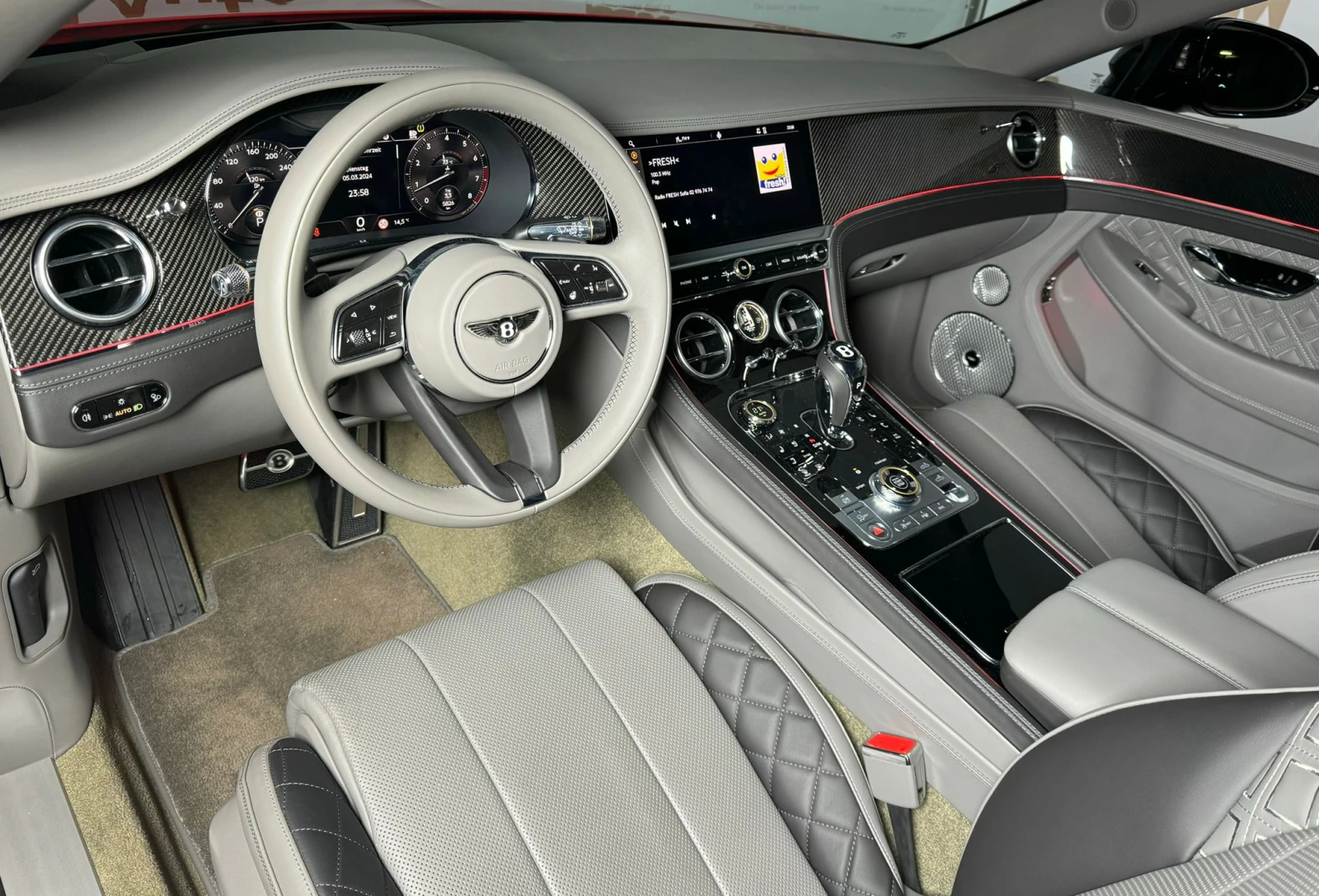 Bentley Continental gt GTC V8S Naim, carbon, exclusive - изображение 6