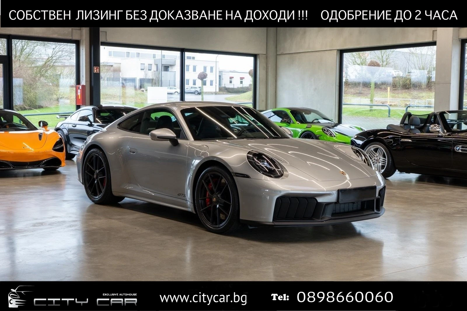 Porsche 911 992.2 CARRERA 4 GTS/SPORT DESIGN/BOSE/MATRIX/LIFT/ | Mobile.bg � ����������� 1