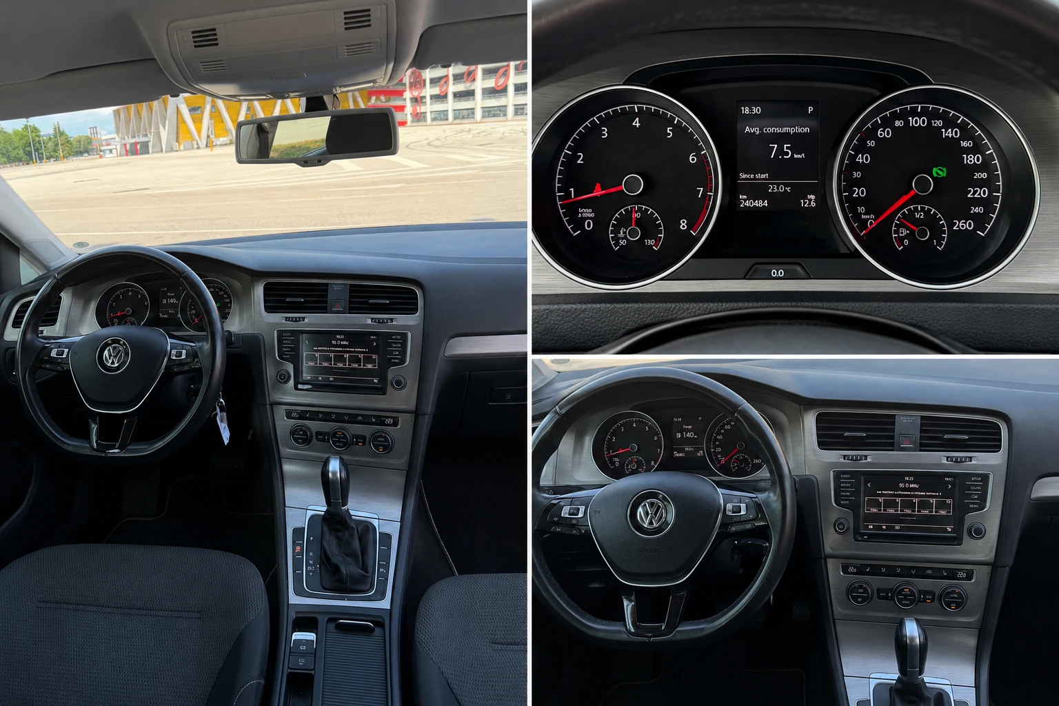 VW Golf 7 R-Line DSG   LED   NAVI   HELIX   TOP 🔥, снимка 11 - Автомобили и джипове - 54053223