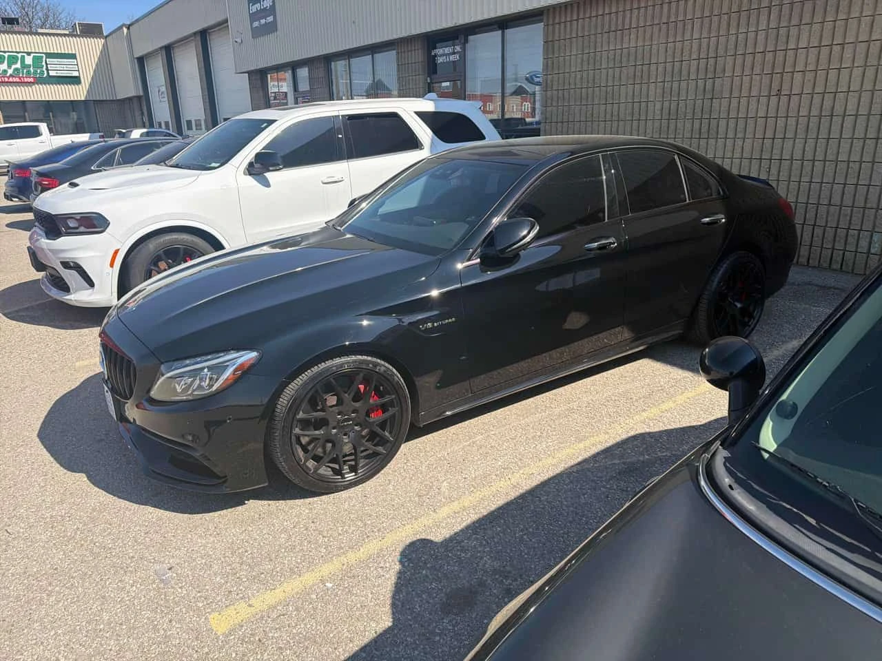 Mercedes-Benz C 63 AMG  S * Burmester * 360 * ПОДГРЕВ , снимка 3 - Автомобили и джипове - 54141046