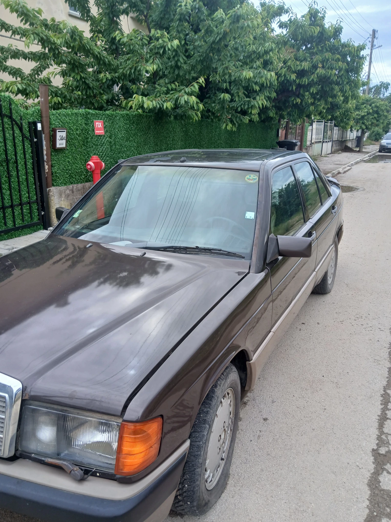 Mercedes-Benz 190 2.5 Turbo Diesel , снимка 4 - Автомобили и джипове - 54782357