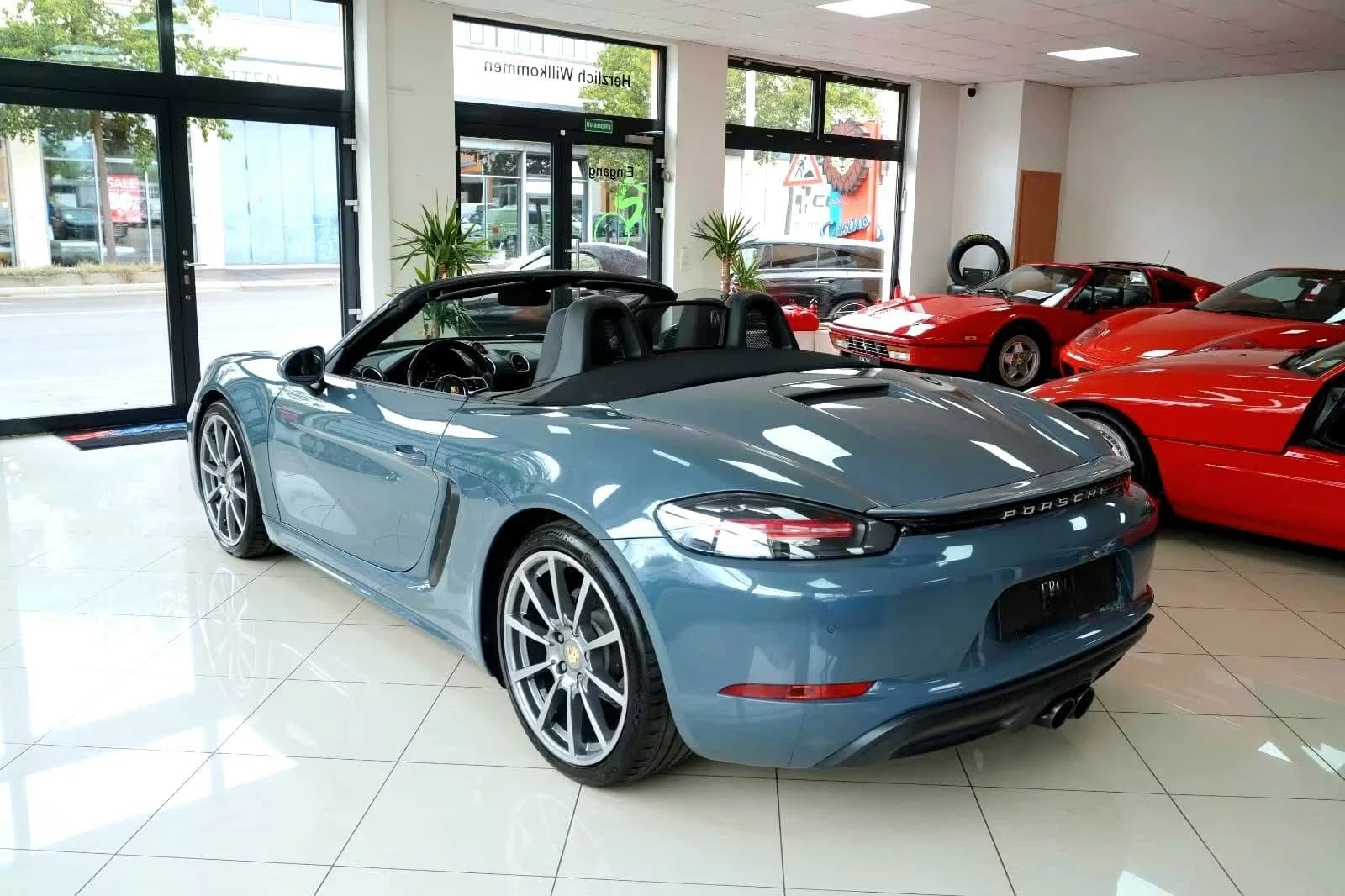 Porsche Boxster CABRIO SPORT CHRONO LED BOSE ЛИЗИНГ 100%, снимка 7 - Автомобили и джипове - 55337158
