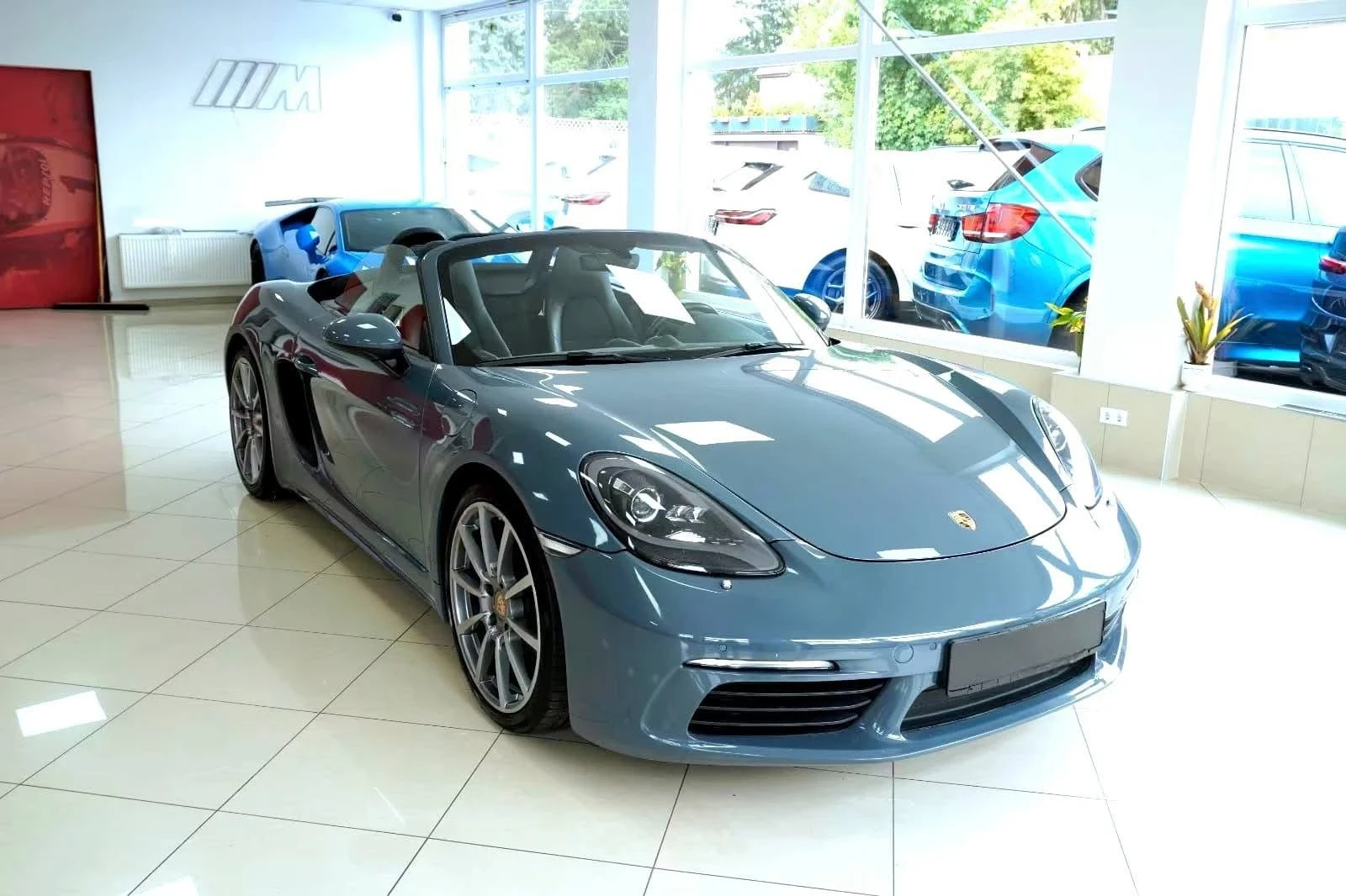 Porsche Boxster CABRIO SPORT CHRONO LED BOSE ЛИЗИНГ 100%, снимка 4 - Автомобили и джипове - 55337158