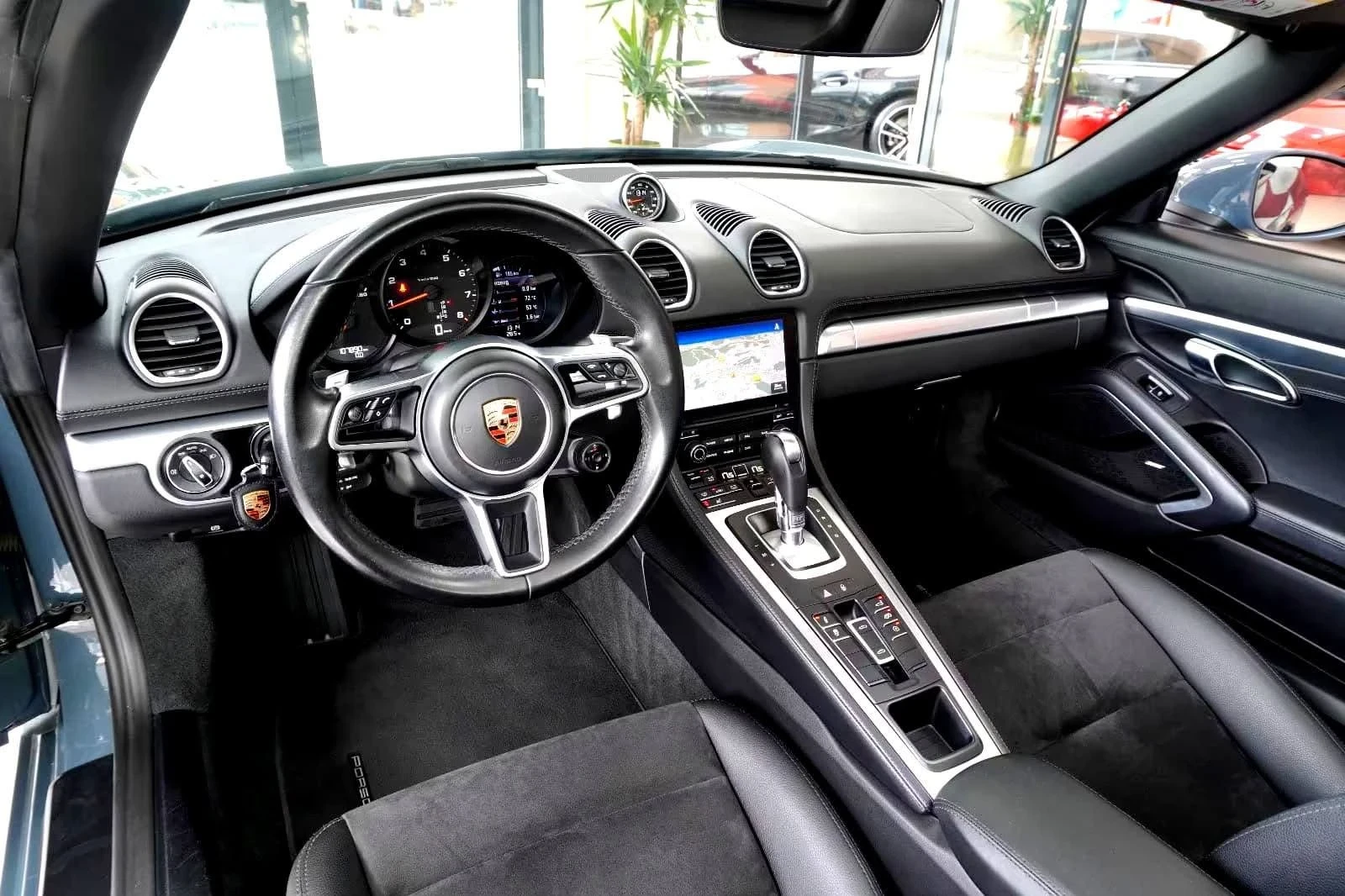 Porsche Boxster CABRIO SPORT CHRONO LED BOSE ЛИЗИНГ 100%, снимка 12 - Автомобили и джипове - 55337158