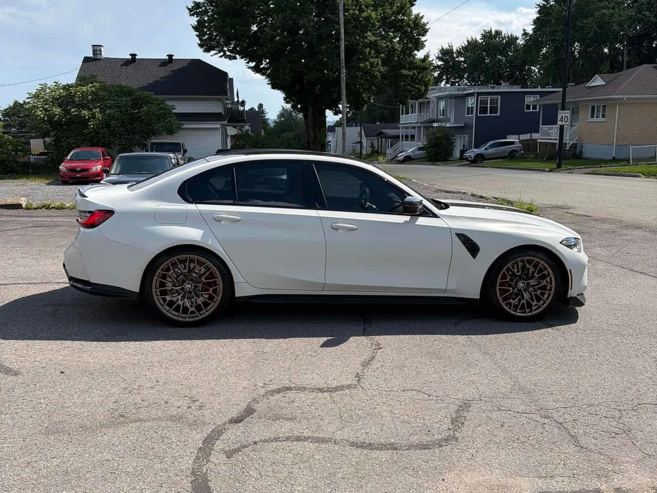 BMW M3 * CS * АВТОКРЕДИТ БЕЗ ПЪРВОНАЧАЛНА ВНОСКА* , снимка 3 - Автомобили и джипове - 55592057