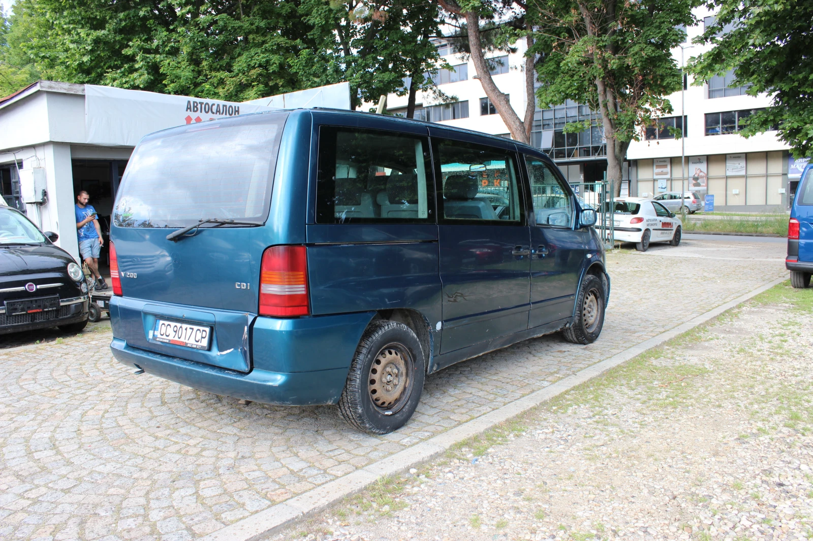 Mercedes-Benz Vito 2.2 D  С РЕГИСТРАЦИЯ    , снимка 6 - Бусове и автобуси - 54960987