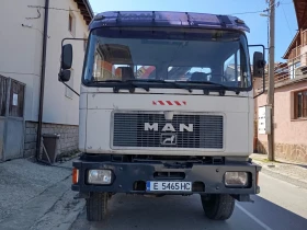 Man 17.232 с кран 10 метра, снимка 1