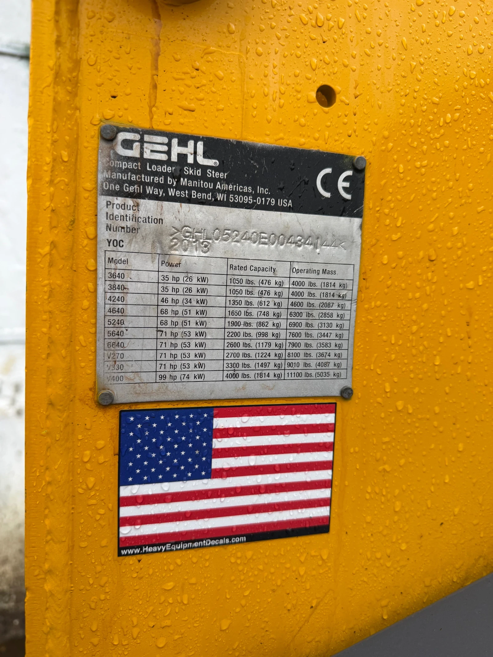 Мини челни товарачи GEHL 5240 - изображение 10