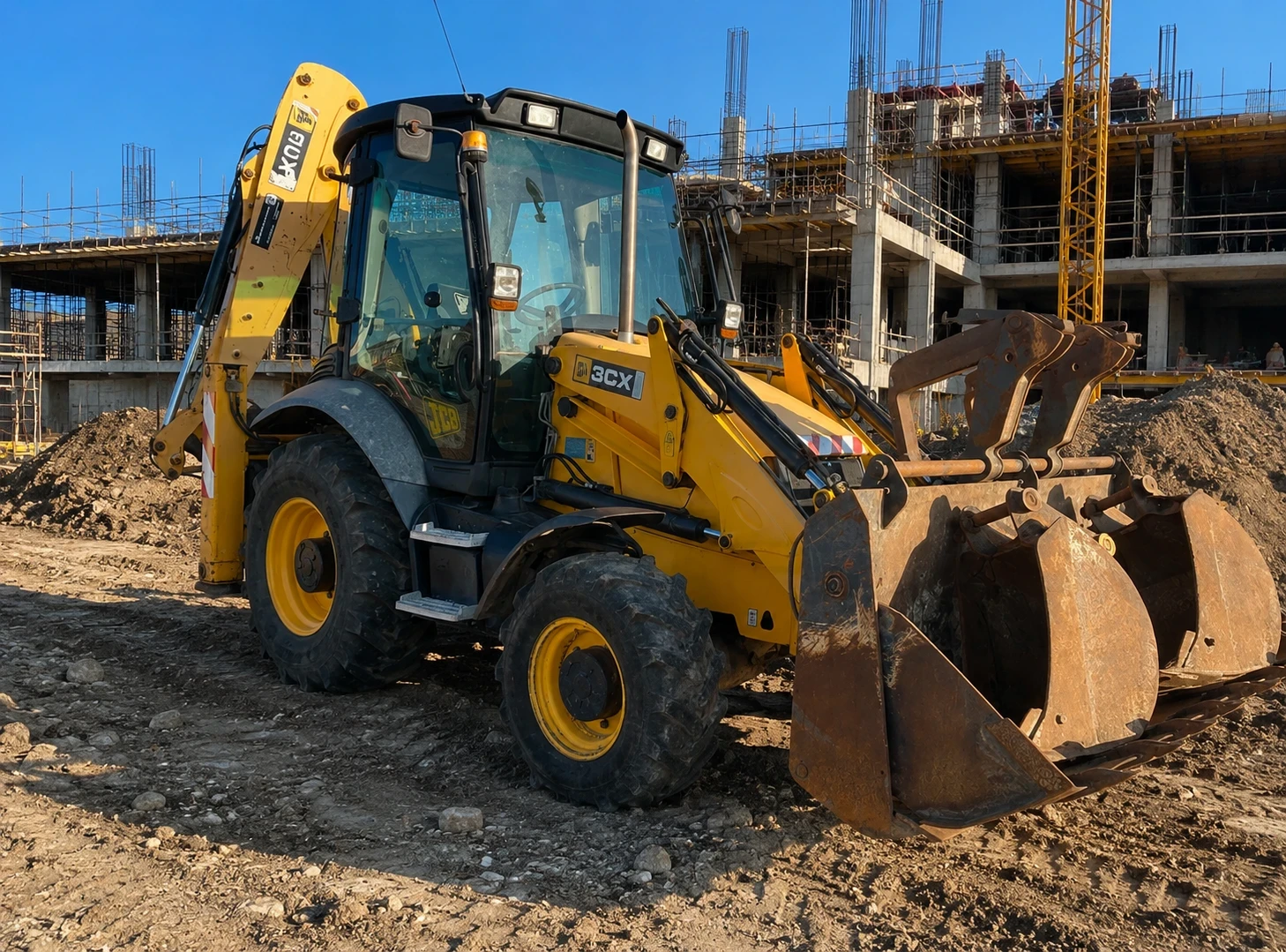 Багер JCB 3CXT, снимка 3 - Индустриална техника - 55094497