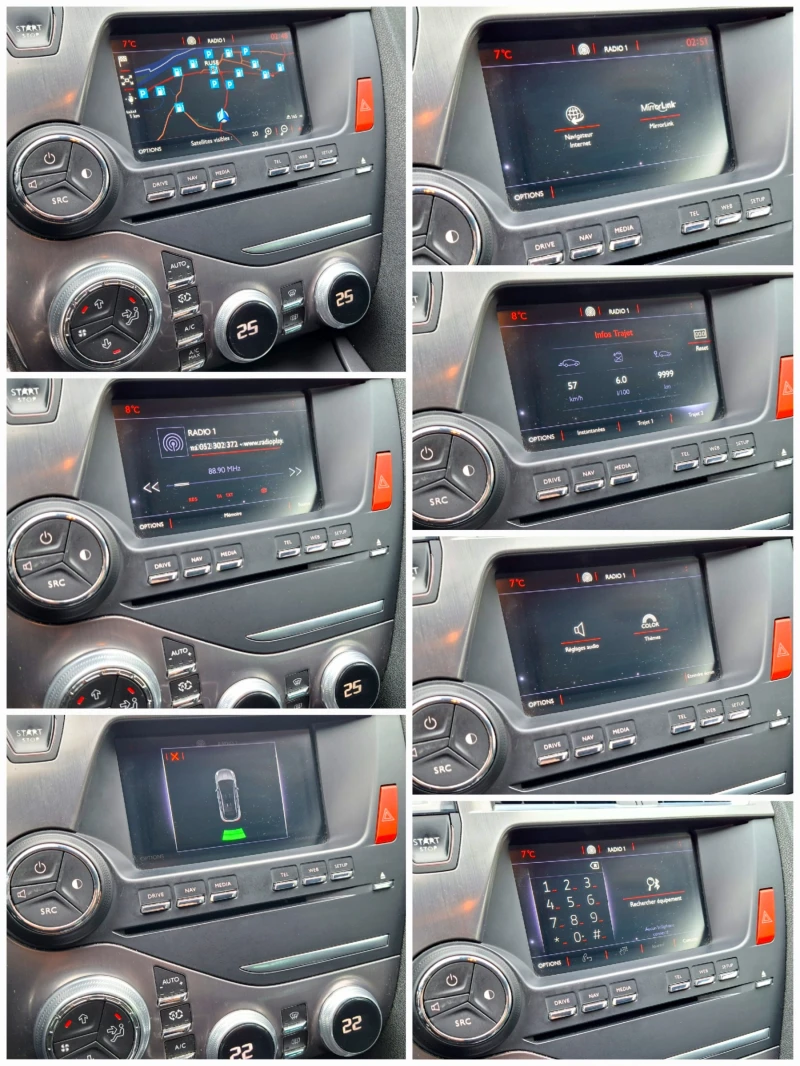 Citroen DS5 1.6Blue HDi 6ск. УНИКАТ* НАВИГАЦИЯ* , снимка 11 - Автомобили и джипове - 52441500