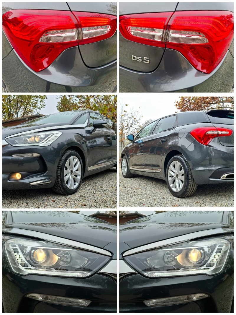 Citroen DS5 1.6Blue HDi 6ск. УНИКАТ* НАВИГАЦИЯ* , снимка 7 - Автомобили и джипове - 52441500