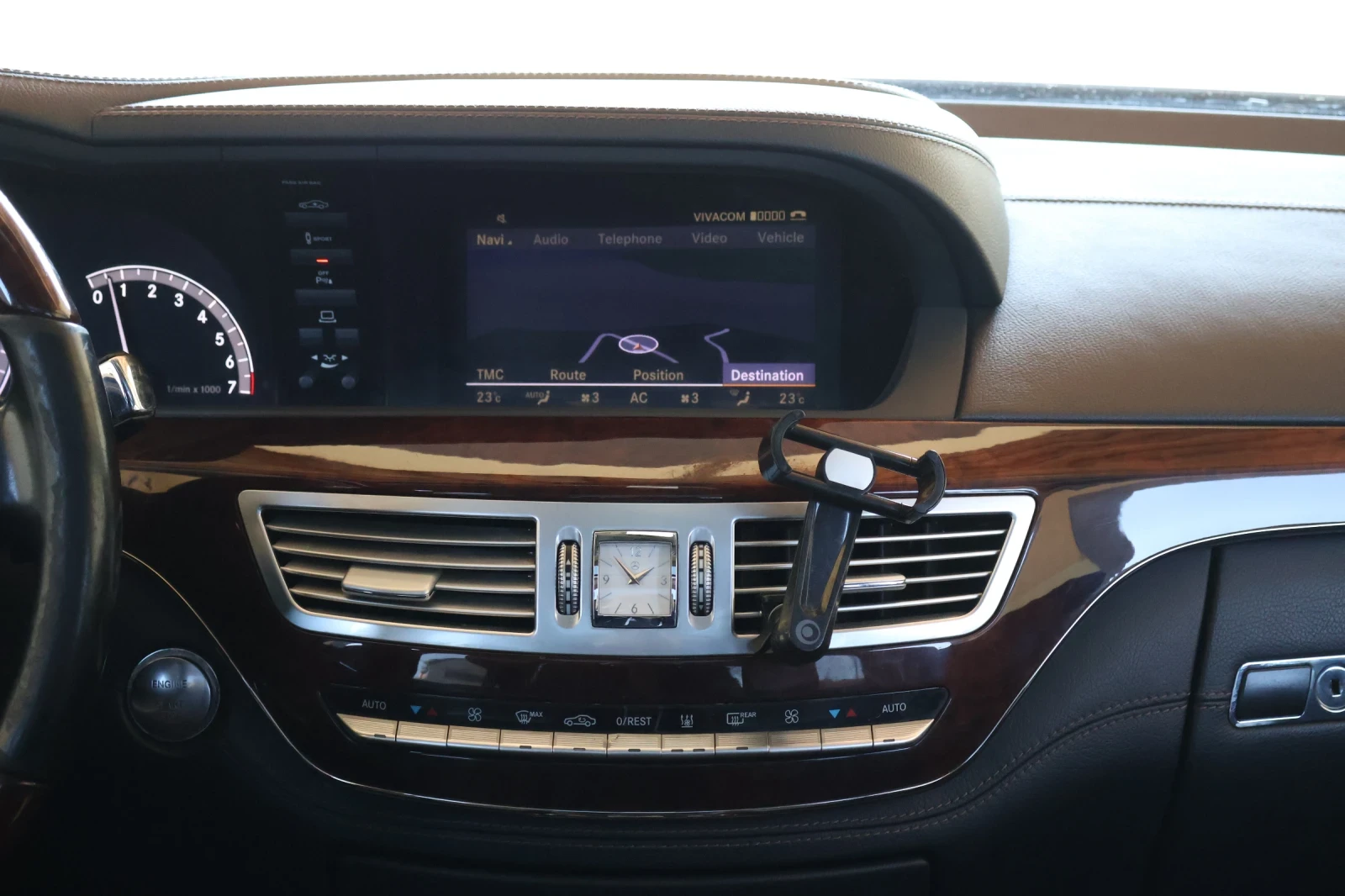 Mercedes-Benz S 500 Long Facelift обдухване, масаж вакум дистроник Ful, снимка 11 - Автомобили и джипове - 53747299