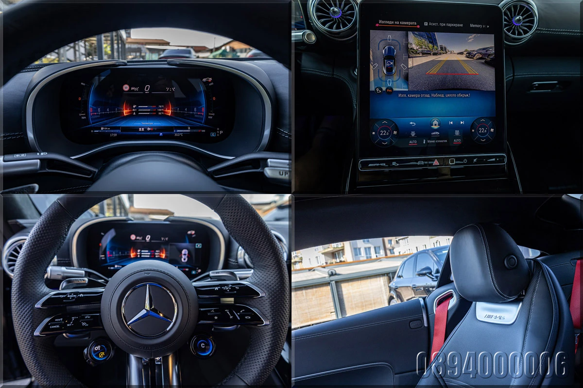 Mercedes-Benz AMG GT 63 4-MATIC+ COUPE 5xCARBON MANUFAKTUR AEROPACKET  , снимка 17 - Автомобили и джипове - 55547002
