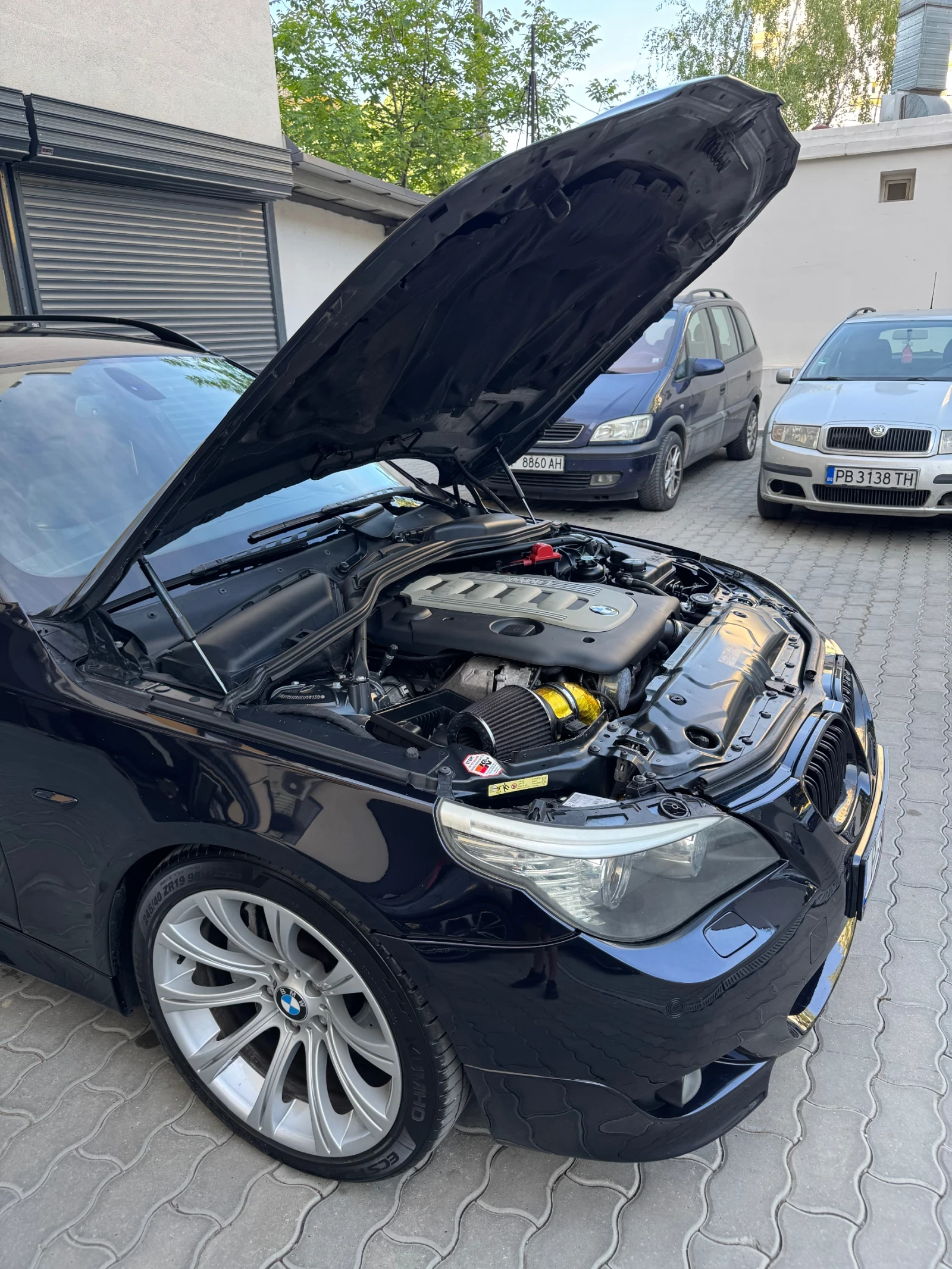 BMW 535 M PACK/SAT/HEAD UP/DISTRONIC, снимка 16 - Автомобили и джипове - 55648149