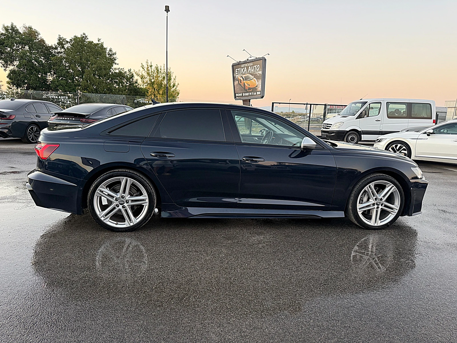 Audi A6 RS6 OPTIK-HEAD UP-360KAMERI-DISTRONIK-ПОДГРЯВАНЕ-!, снимка 6 - Автомобили и джипове - 55998665