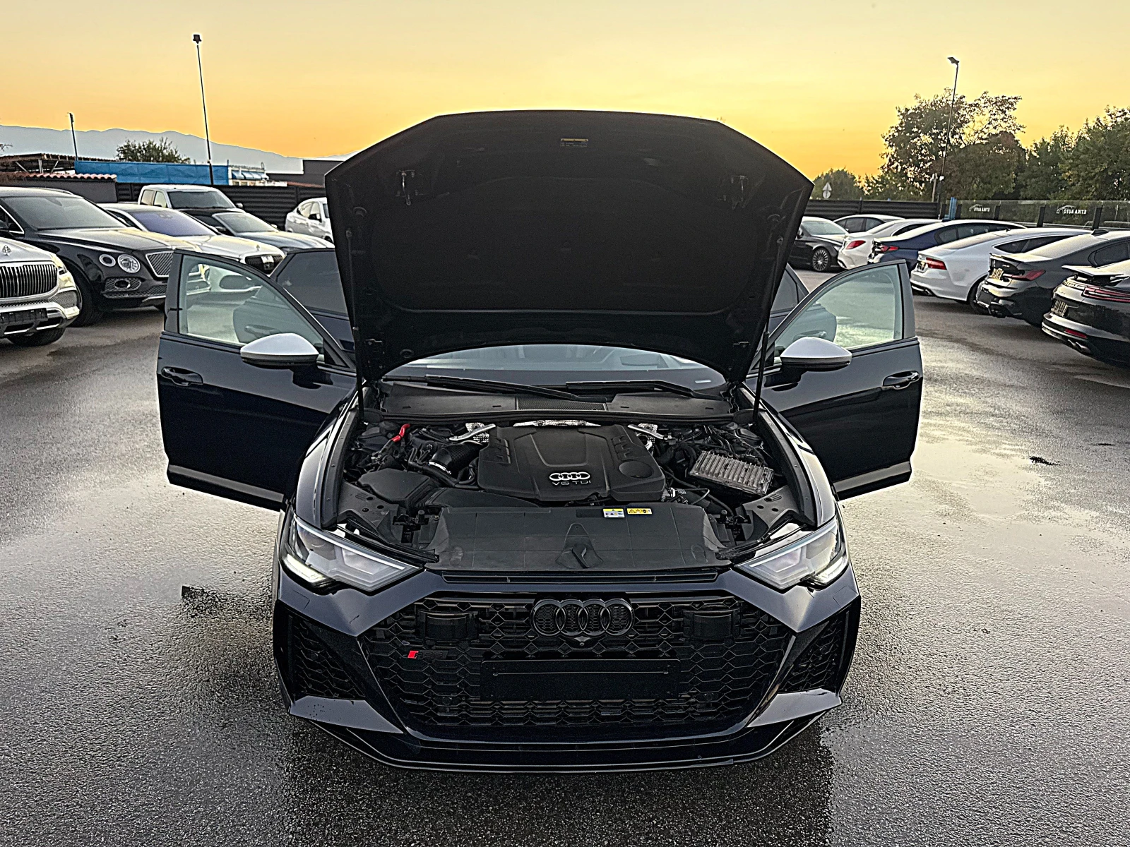Audi A6 RS6 OPTIK-HEAD UP-360KAMERI-DISTRONIK-ПОДГРЯВАНЕ-!, снимка 17 - Автомобили и джипове - 55998665