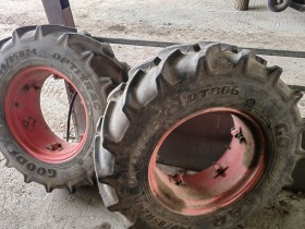 Друг вид Внос Два броя гуми с джанти GOOD YEAR 340/85R24, снимка 1 - Селскостопанска техника - 44738828