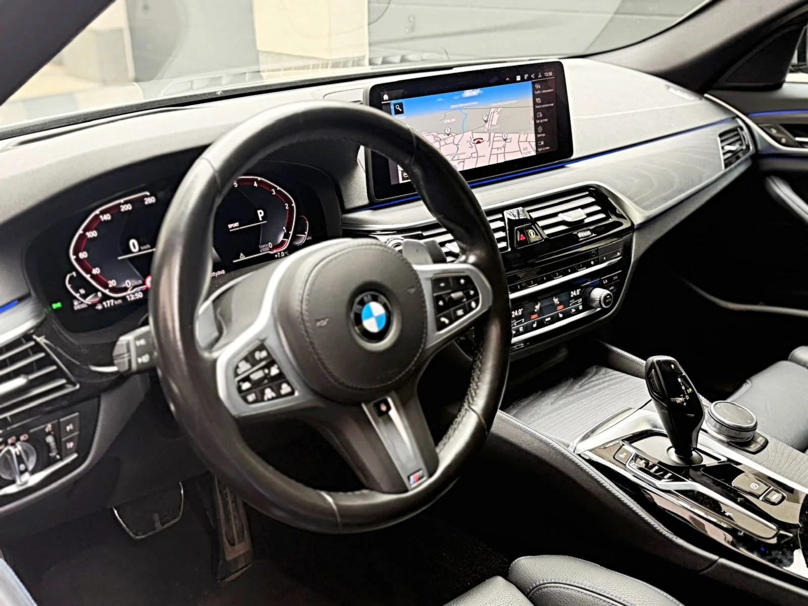 BMW 530 BMW 530d LASER* M SPORT* NARDO GREY* Individual* A | Mobile.bg � ����������� 12