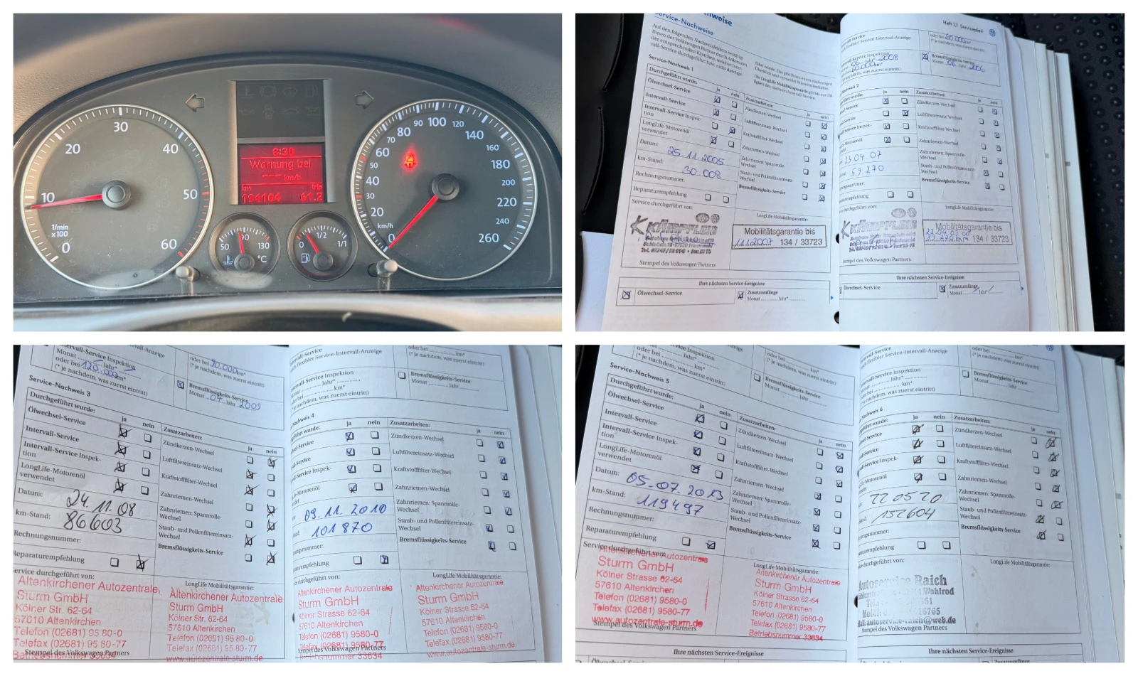 VW Touran 1.9TDI BKC ! COMFORTLINE ! BI-XENON ! ��� ! | Mobile.bg � ����������� 12