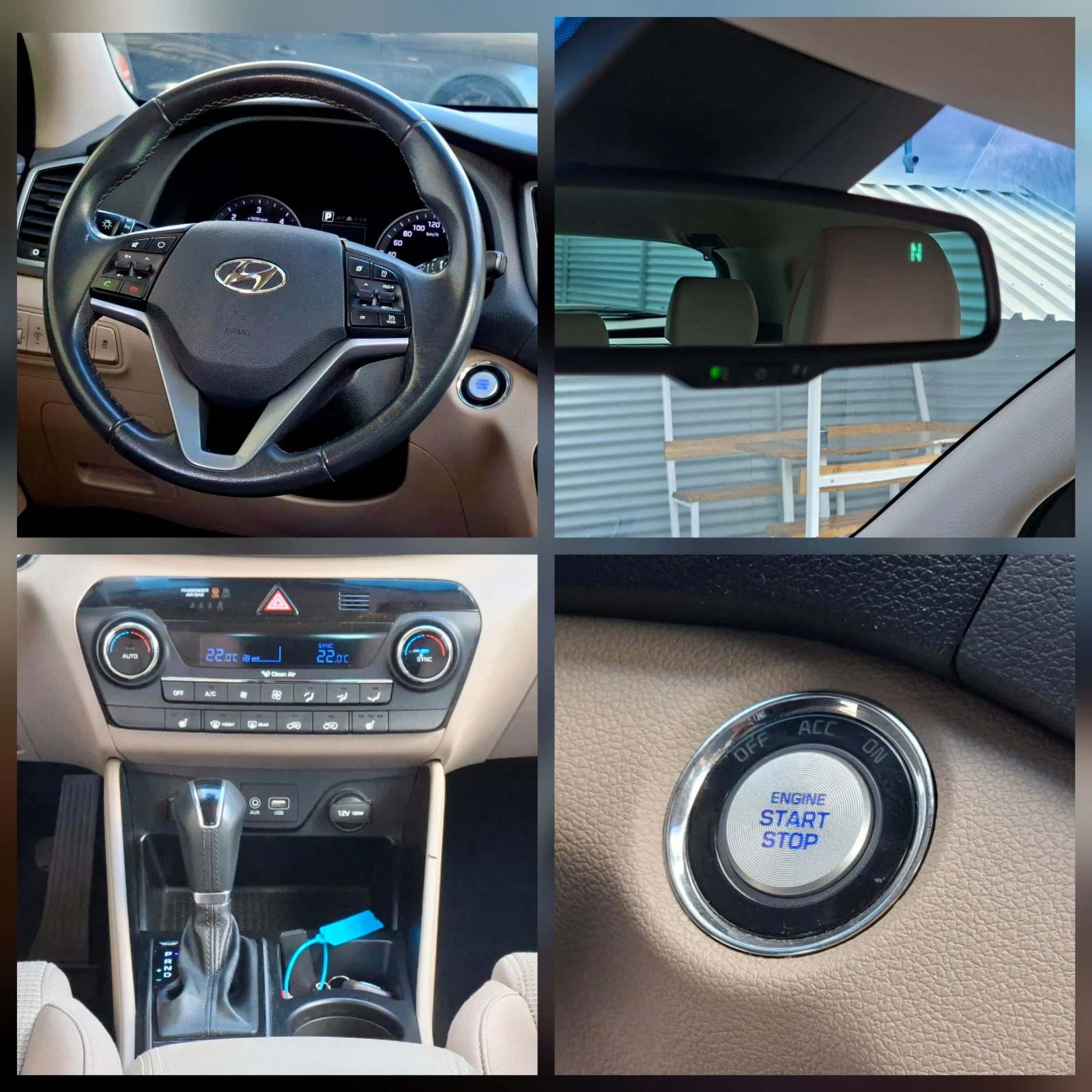 Hyundai Tucson XPossible* АВТОМАТИК* Перфектен, снимка 12 - Автомобили и джипове - 56212119