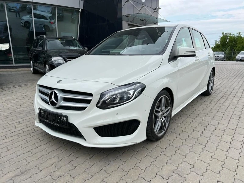 Mercedes-Benz B 220 AMG, 4x4, Keyless-go, Автоматик, Нави, Кожа, Подгр, снимка 2 - Автомобили и джипове - 42892634