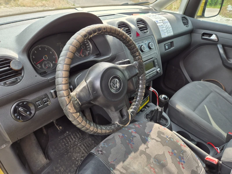 VW Caddy 2.0Газ, метан бензин!, снимка 10 - Автомобили и джипове - 52578530