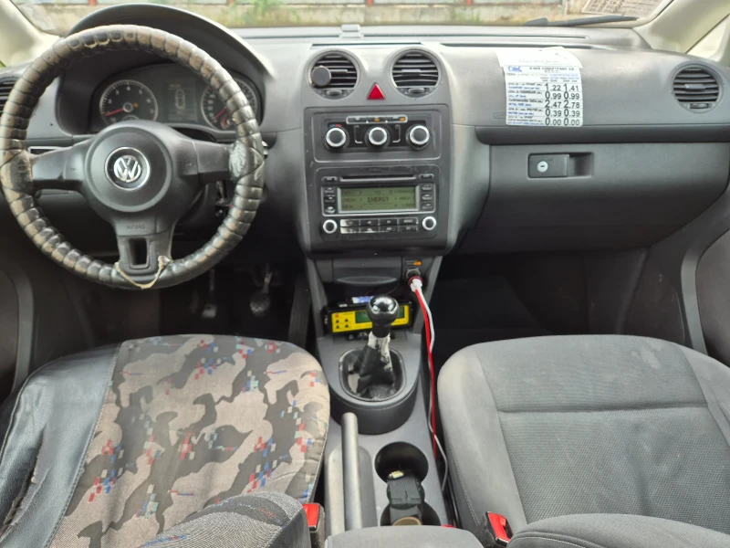 VW Caddy 2.0Газ, метан бензин!, снимка 11 - Автомобили и джипове - 52578530