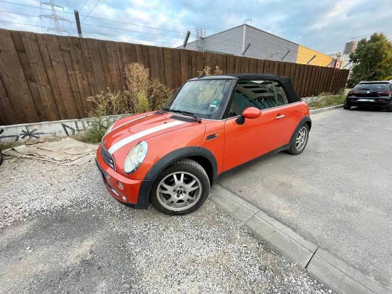 Mini Cooper cabrio 1.6 Бартер, снимка 1 - Автомобили и джипове - 47388142