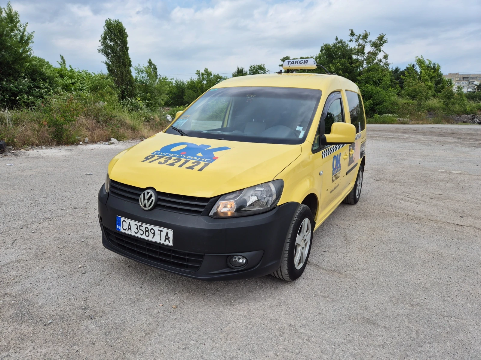 VW Caddy 2.0Газ, метан бензин!, снимка 1